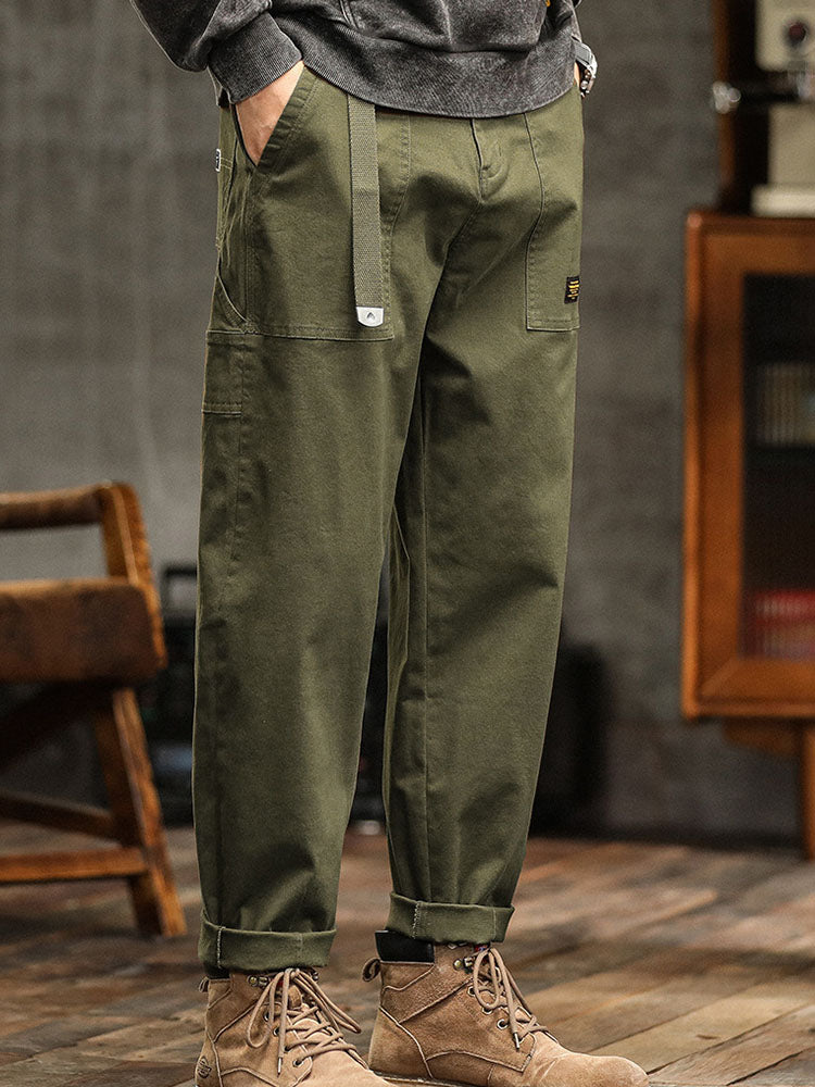 Herren-Utility-Hose im Vintage-Stil