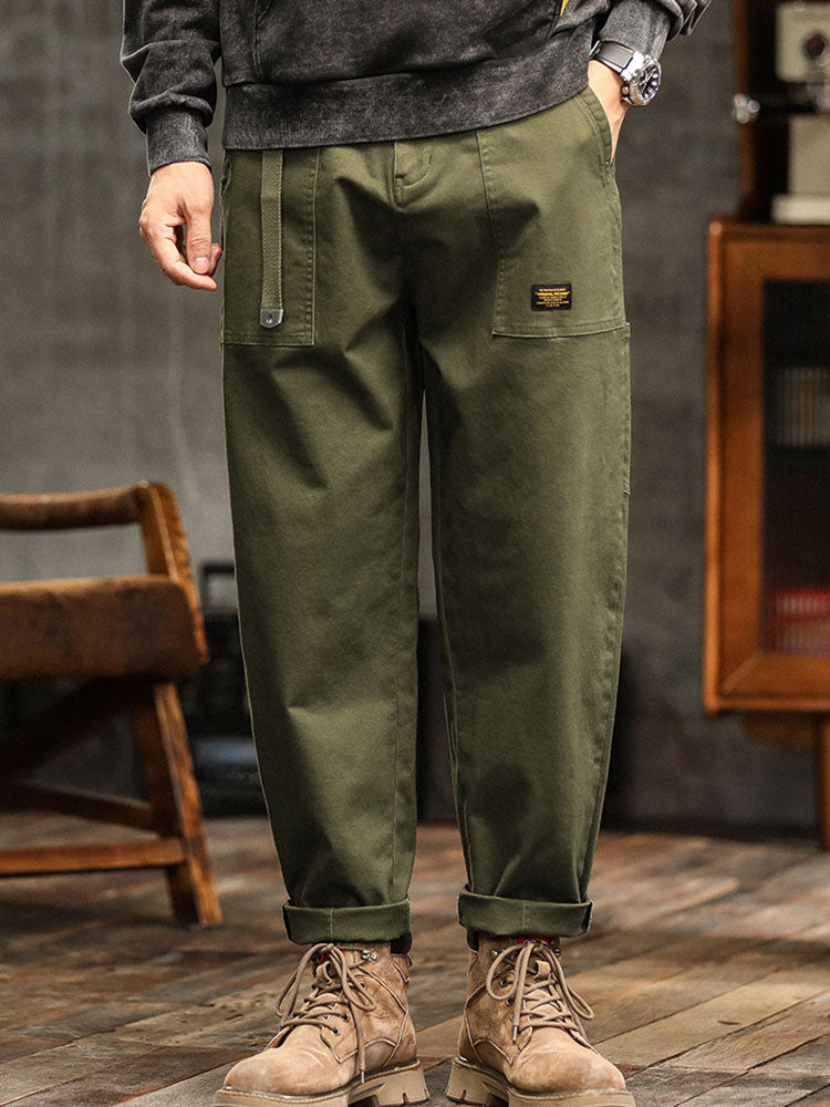 Herren-Utility-Hose im Vintage-Stil