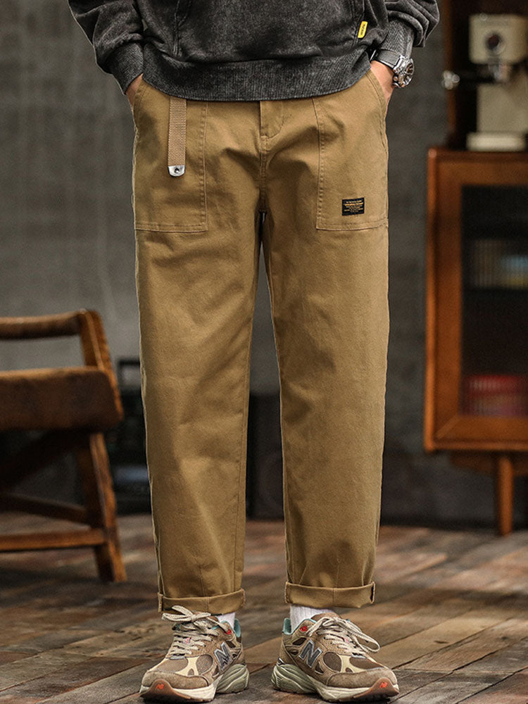 Herren-Utility-Hose im Vintage-Stil