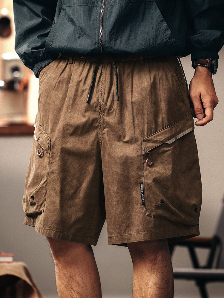 Lässige Herren-Cargoshorts, ideal zum Wandern und für Outdoor-Aktivitäten