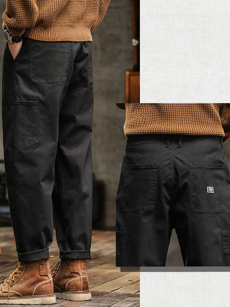 Herren-Utility-Hose im Vintage-Stil
