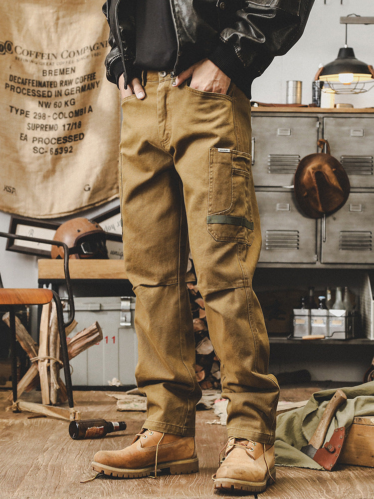 Herren-Cargohose im Vintage-Stil