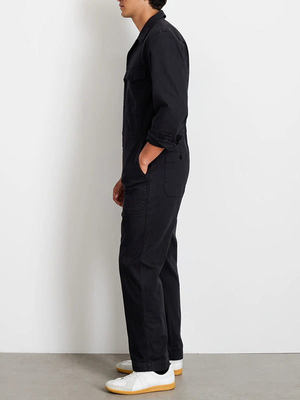 Combinaison zippée coupe slim pour hommes