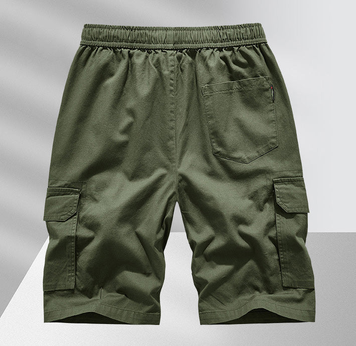 Short cargo homme à cordon de serrage