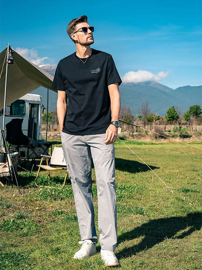Herren‑Funktions‑Outdoorhosen mit Reißverschlusstaschen