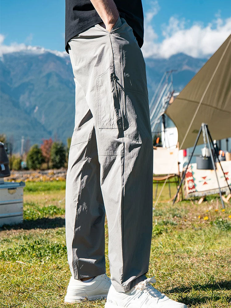 Herren‑Funktions‑Outdoorhosen mit Reißverschlusstaschen