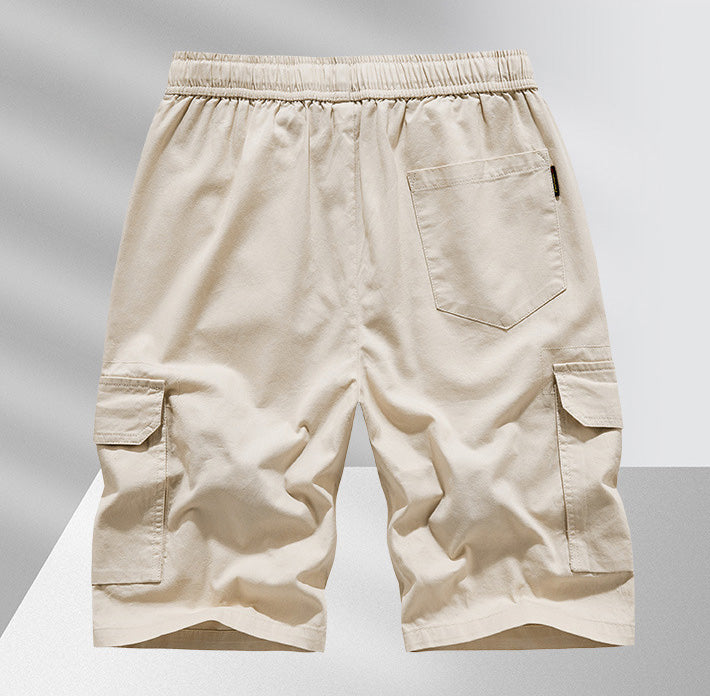 Short cargo homme à cordon de serrage