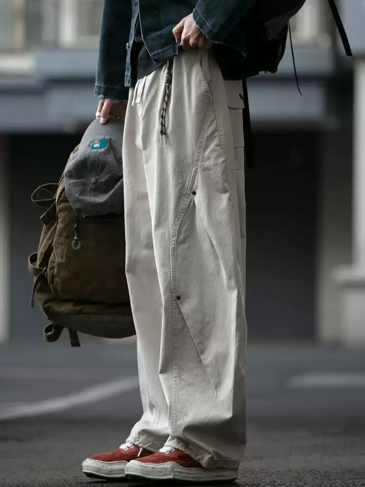 Herren Weit geschnittene Cargo‑Hose