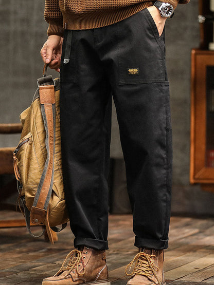 Herren-Utility-Hose im Vintage-Stil