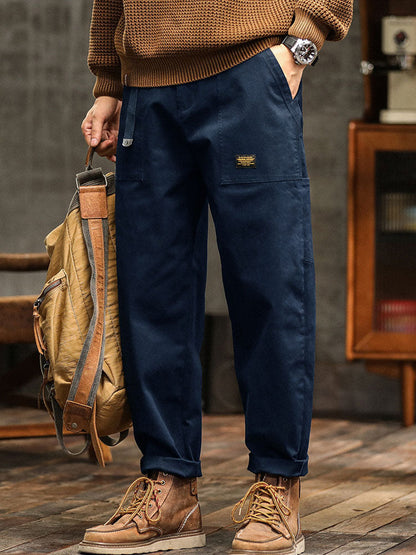 Herren-Utility-Hose im Vintage-Stil