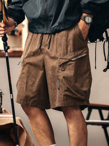 Lässige Herren-Cargoshorts, ideal zum Wandern und für Outdoor-Aktivitäten
