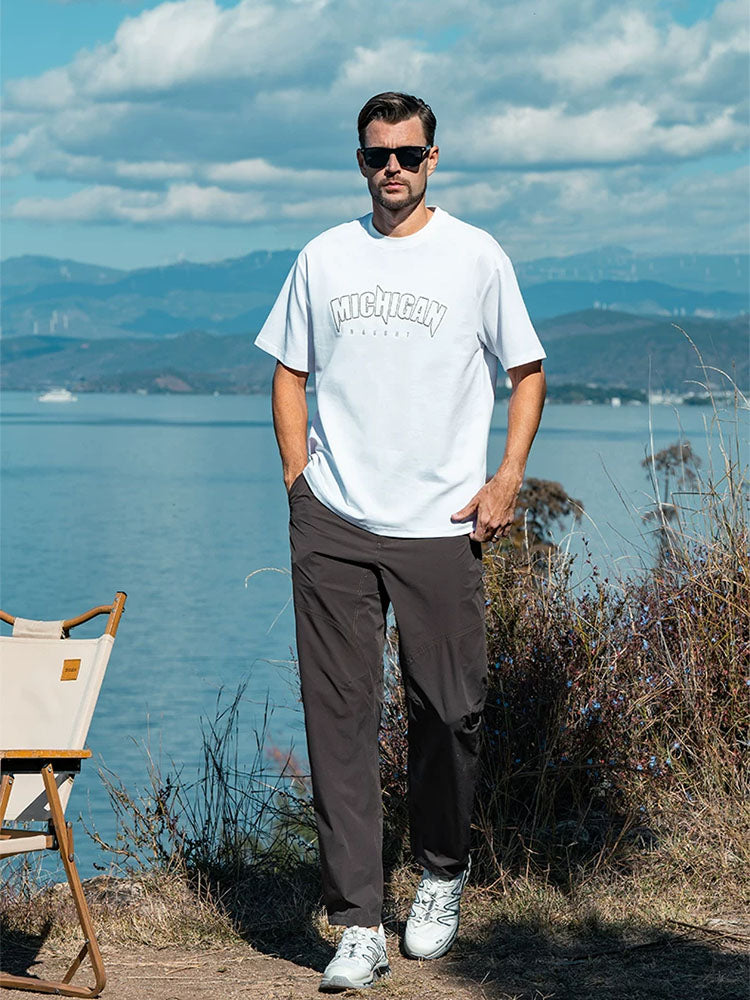 Herren‑Funktions‑Outdoorhosen mit Reißverschlusstaschen