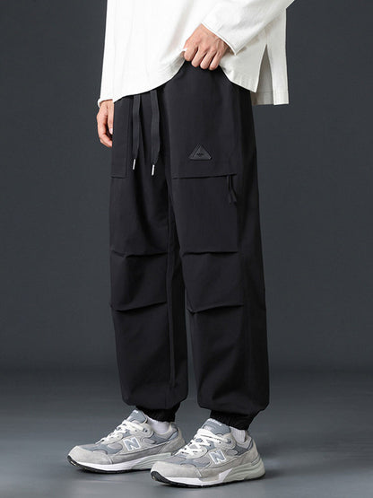 Herren Leichte Mehrtaschen Jogger Cargohose