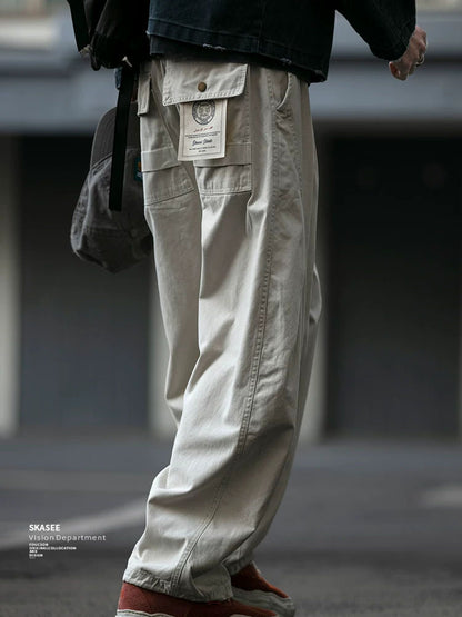 Herren Weit geschnittene Cargo‑Hose