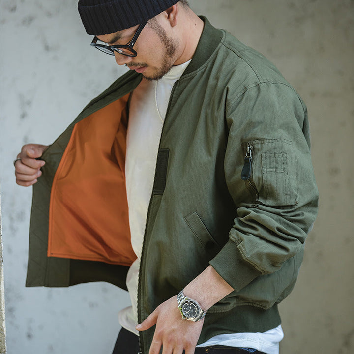 Blouson aviateur militaire classique