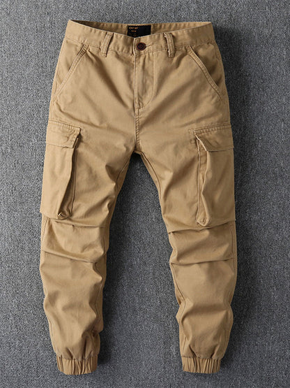 Herren-Cargohose im Camouflage-Look