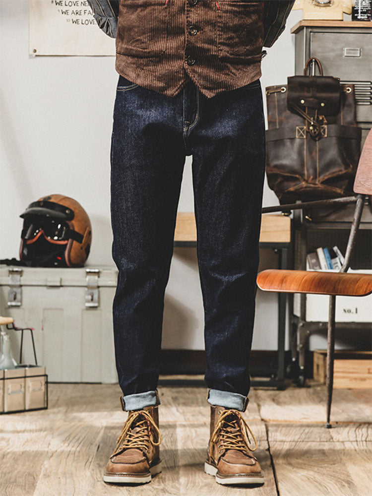 Jean vintage fuselé pour homme