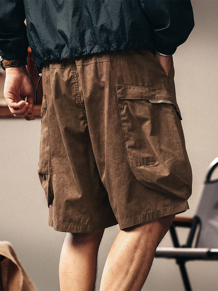 Lässige Herren-Cargoshorts, ideal zum Wandern und für Outdoor-Aktivitäten