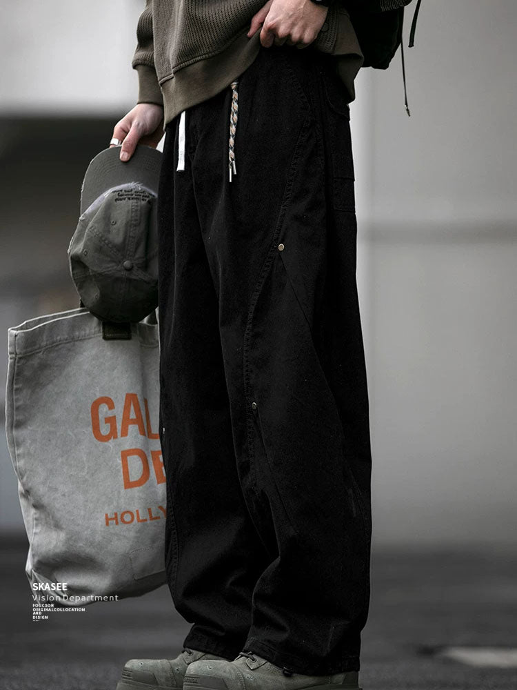 Herren Weit geschnittene Cargo‑Hose