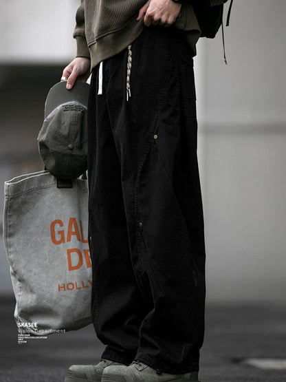 Herren Weit geschnittene Cargo‑Hose