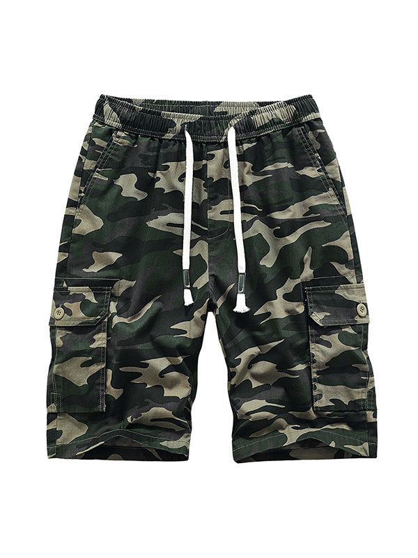 Short cargo homme à cordon de serrage