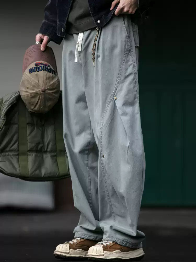 Herren Weit geschnittene Cargo‑Hose