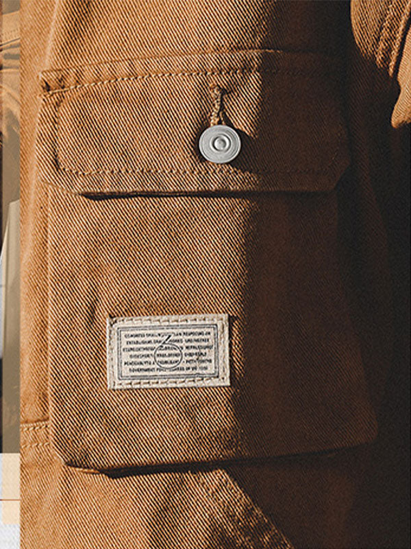 Veste cargo homme style vintage américain