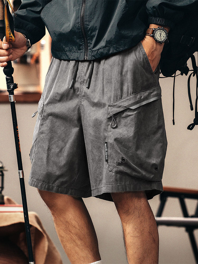 Lässige Herren-Cargoshorts, ideal zum Wandern und für Outdoor-Aktivitäten