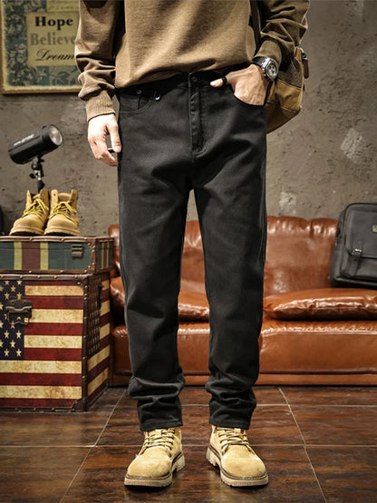 Herren Robuste Retro‑Stil Hose