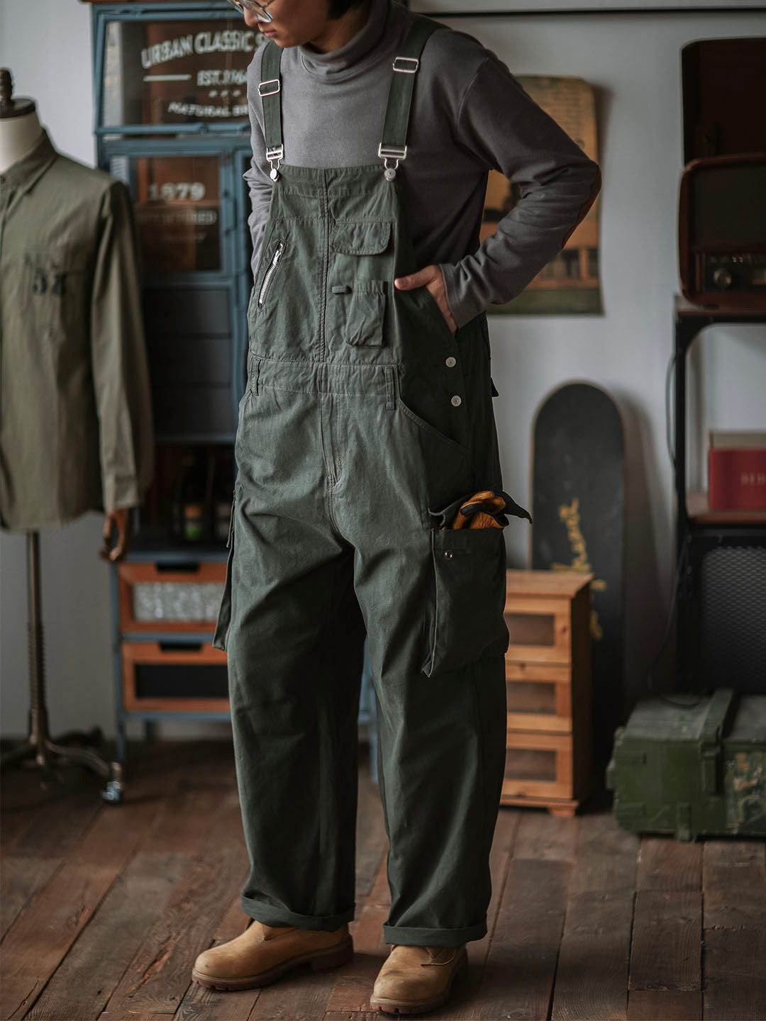 Fieldman Canvas-Latzhose