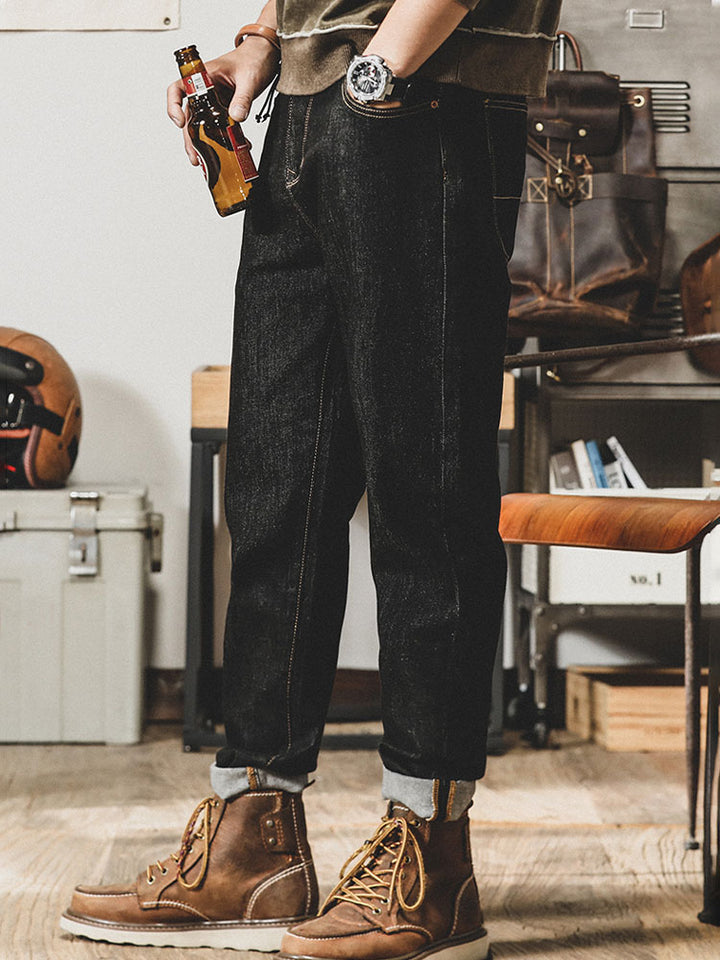 Jean vintage fuselé pour homme