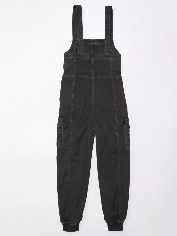 Drape Cargo-Latzhose mit lockerer Passform für Damen