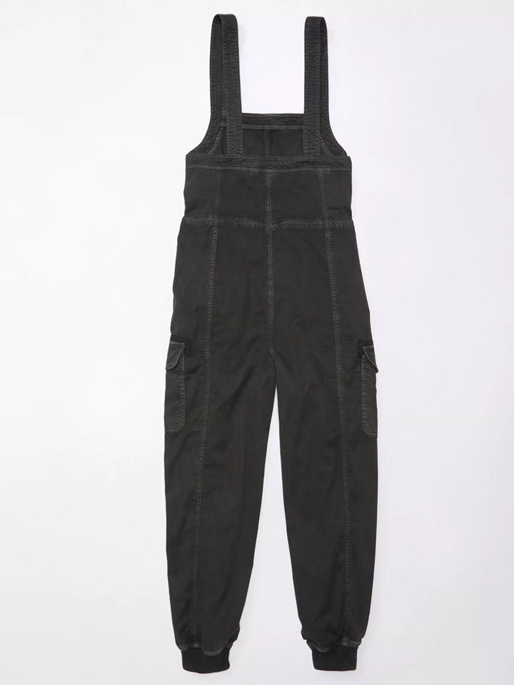 Drape Cargo-Latzhose mit lockerer Passform für Damen