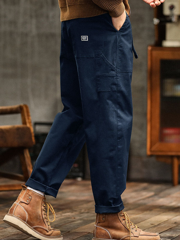 Herren-Utility-Hose im Vintage-Stil