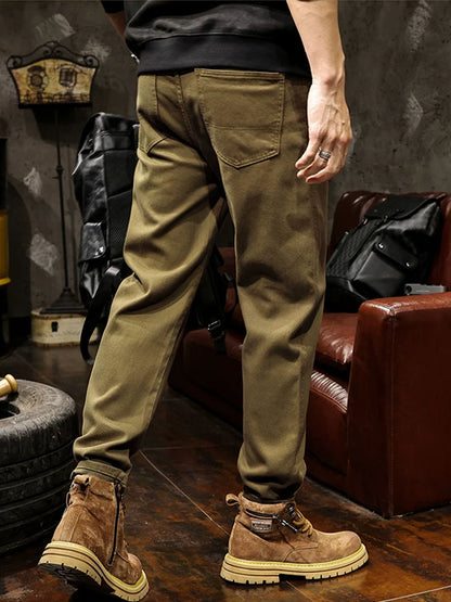 Herren Robuste Retro‑Stil Hose