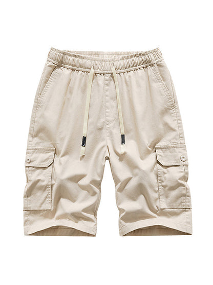Herren-Cargoshorts mit Kordelzug