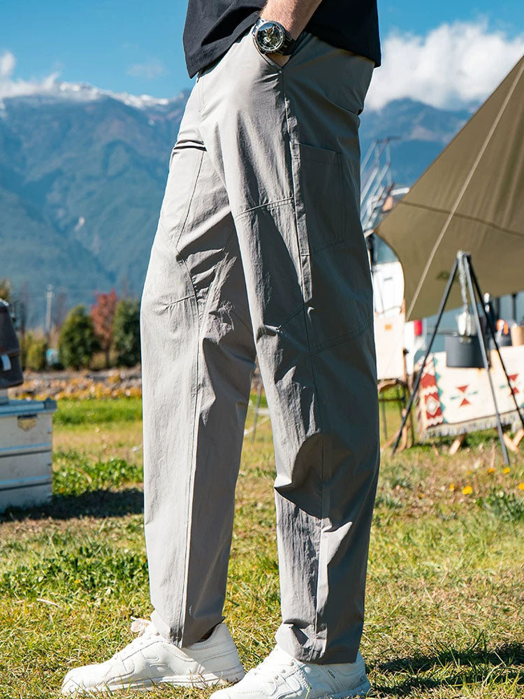 Herren‑Funktions‑Outdoorhosen mit Reißverschlusstaschen