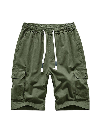 Herren-Cargoshorts mit Kordelzug