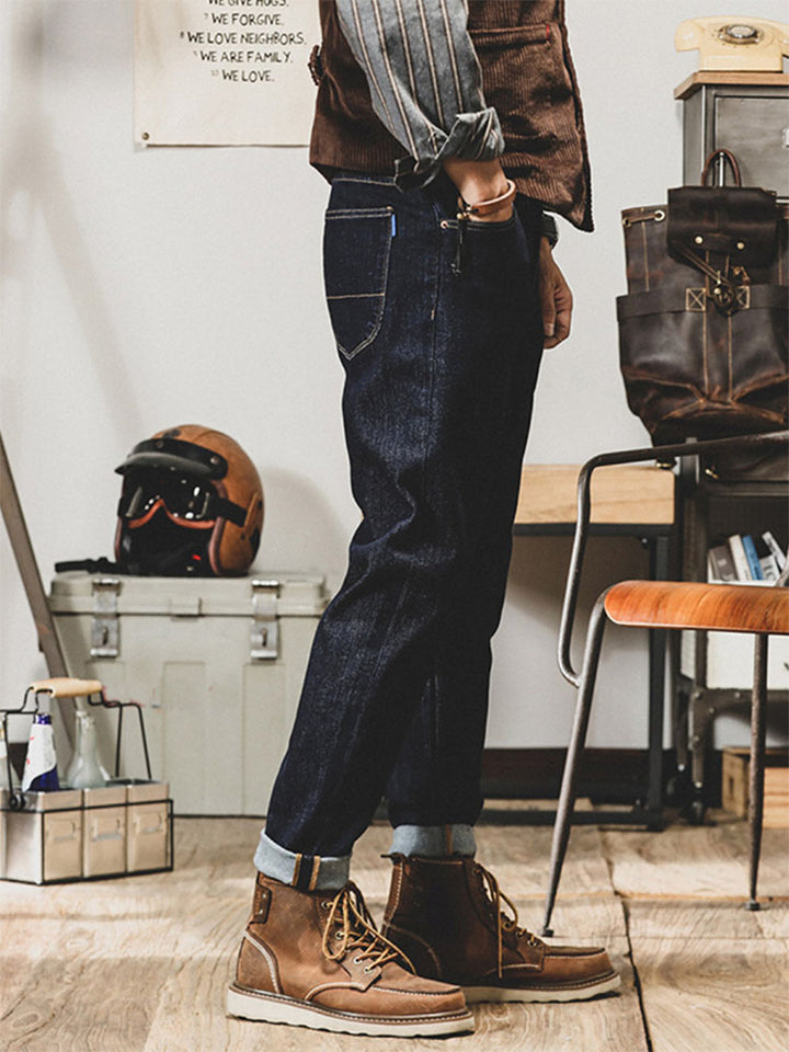 Jean vintage fuselé pour homme