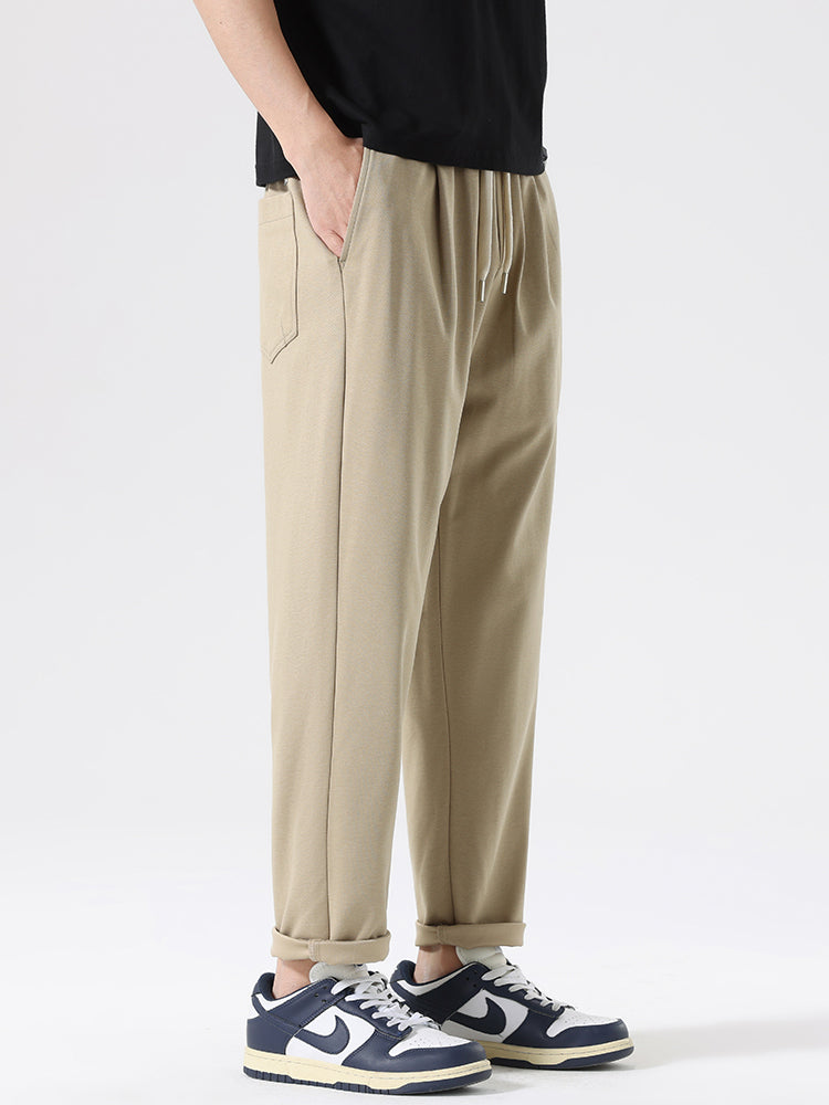 Herren‑Freizeithose mit Kordelzug, locker geschnitten