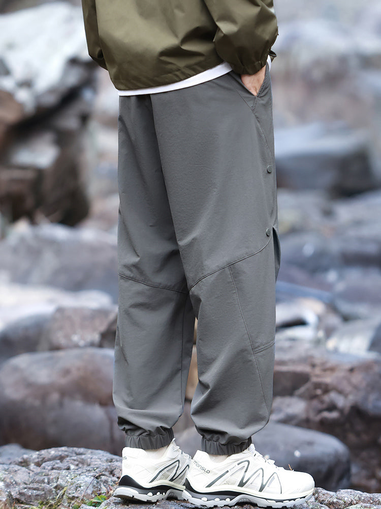 Pantalon de randonnée homme style jogging imperméable