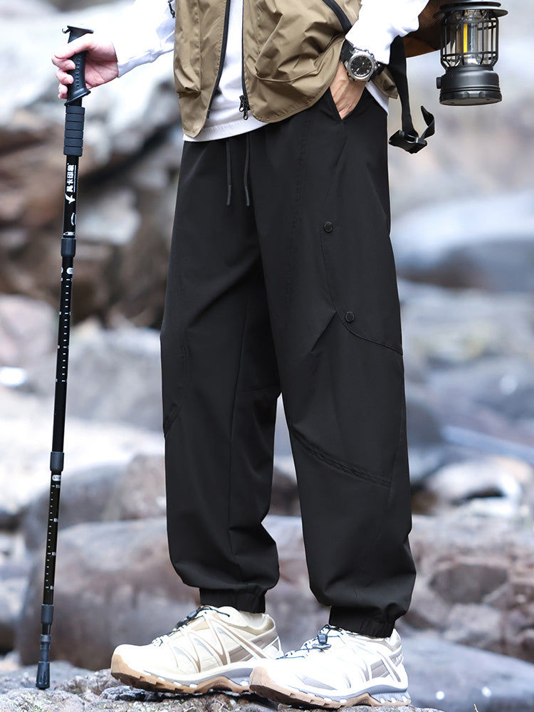 Pantalon de randonnée homme style jogging imperméable