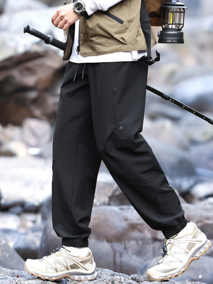 Pantalon de randonnée homme style jogging imperméable