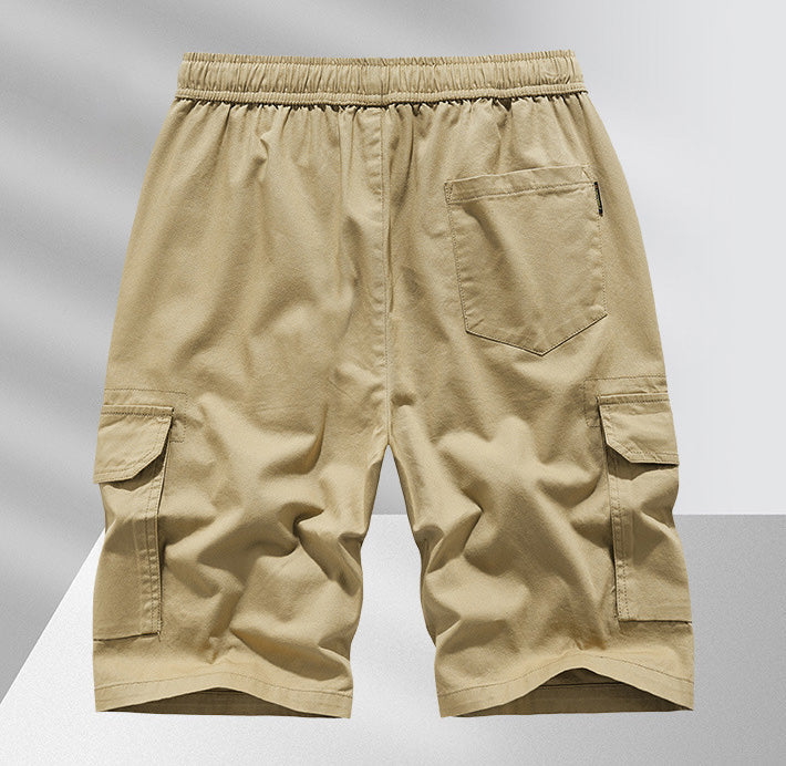 Short cargo homme à cordon de serrage