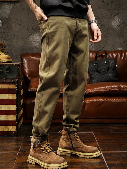 Herren Robuste Retro‑Stil Hose
