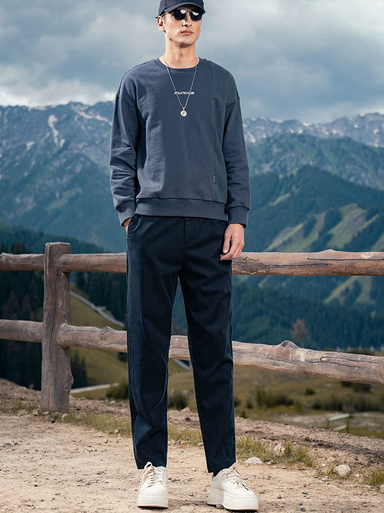 Locker geschnittene Outdoor‑Freizeithosen für Herren
