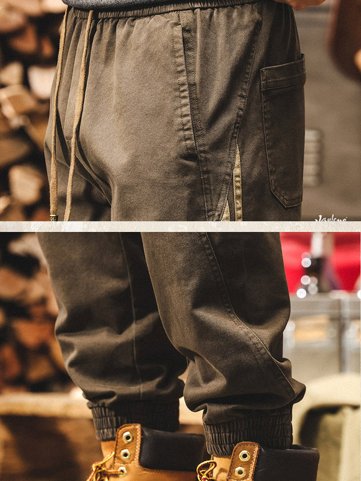 Herren Vintage Jogginghose mit Seitenstreifen