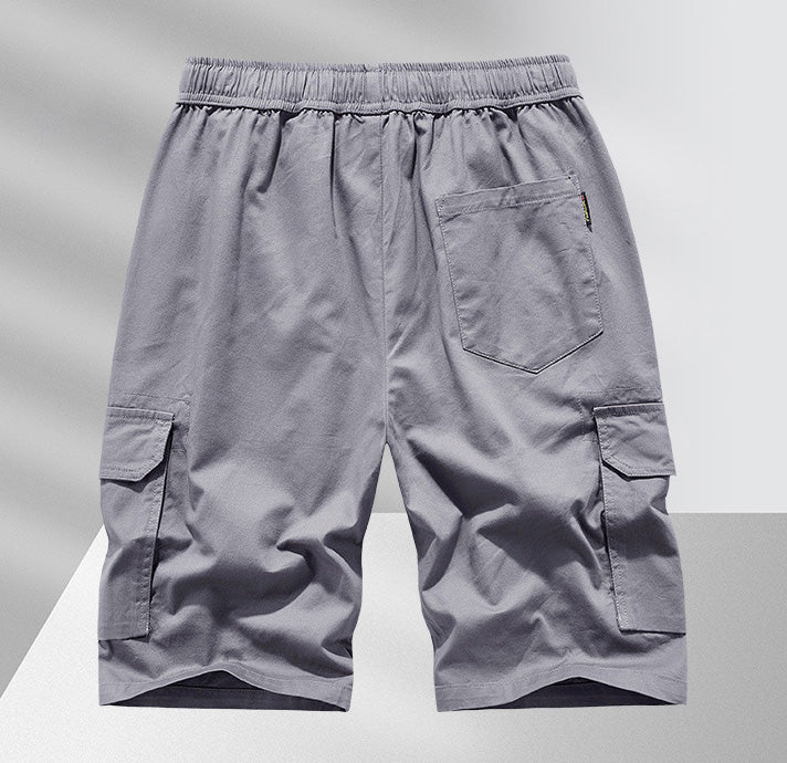 Short cargo homme à cordon de serrage
