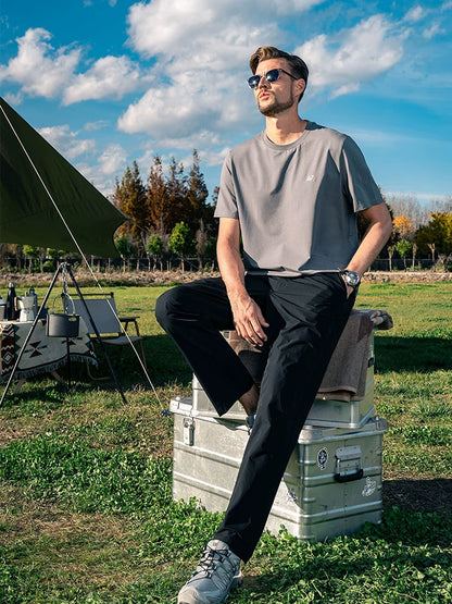 Herren‑Funktions‑Outdoorhosen mit Reißverschlusstaschen