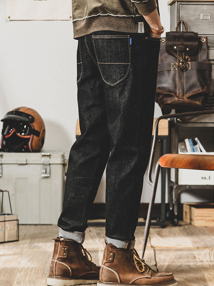 Jean vintage fuselé pour homme